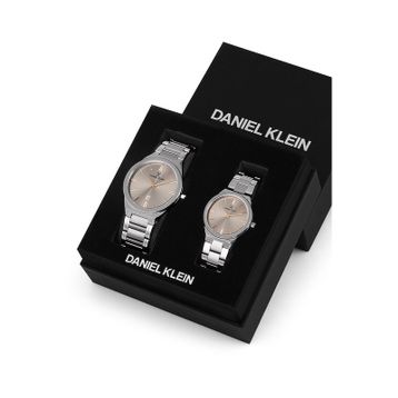 Daniel Klein DKE.1.10349.2 30 mt Suya Dayanıklı Çelik Kordon Çiftlere Özel Kol Saati