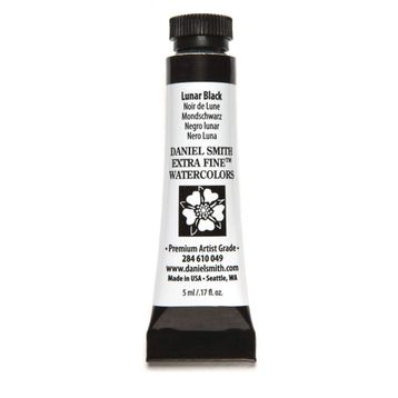 Daniel Smith S1 Lunar Black 5 ml Extra Fine Tüp Sulu Boya