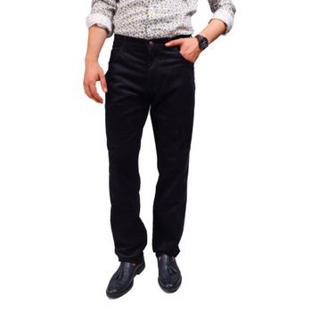 Daniel Voi Kadife Lacivert Erkek Regular Fit Pantolon