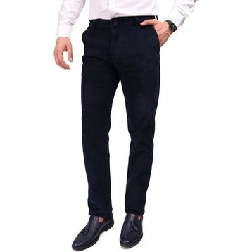 Daniel Voi Kadife Lacivert Erkek Regular Fit Pantolon