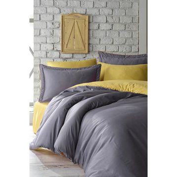 Dantela Tuana Yellow Çift Kişilik Nevresim Takımı