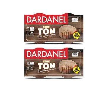 Dardanel 140 gr Ayçiçek Yağlı Füme Ton Balık (2 adet)