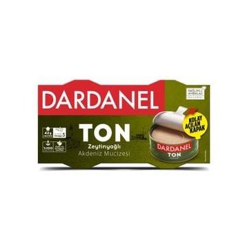 Dardanel 140 gr Zeytinyağlı Ton Balığı (2 adet)
