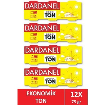 Dardanel 75 gr Tonla Ekonomik Ton Balığı (9 adet)