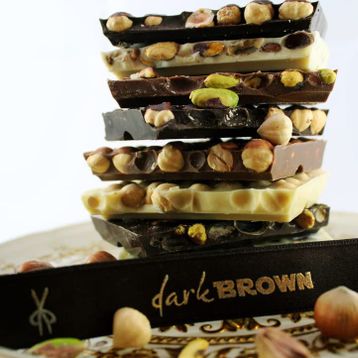 Dark Brown Chocolates Confections 3 kg Full Karışık Kırma Beyoğlu Çikolatası