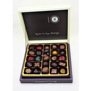Dark Brown Chocolates Confections 500 gr Özel Hediyelik Serisi Kutuda Karışık Spesiyel Çikolata