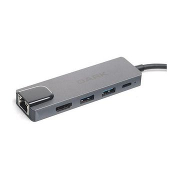 Dark DK-AC-U31X46 USB 3.1 Type-C TO USB 3.0 USB 2.0 PD LAN HDMI Hub