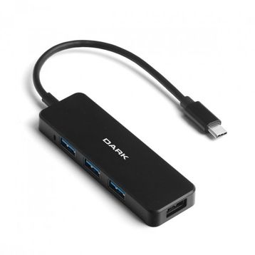 Dark DK-AC-USB31X41A Connect Master Type-C To 4 Port USB-A 3.0 Hub