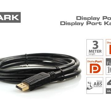 Dark DK-CB-DPL300 3 mt V1.2 FreeSync 144HZ 240HZ Destekli Display Port Kablo