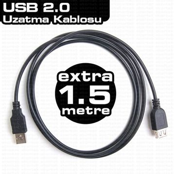 DARK DK-CB-USB2EXTL150 USB 2.0 1.5 M USB UZATMA KABLOSU