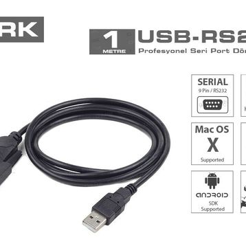 Dark DK-CB-USB2RS232PRO Dönüştürücü Adaptör