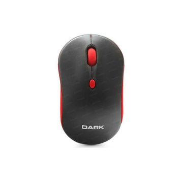 Dark MSW100R Kırmızı Siyah Kablosuz Mause