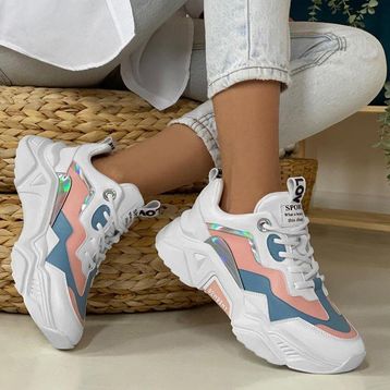 Dark Seer DS.PMD239K2110 Mavi Beyaz Kadın Sneaker