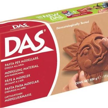 Das Kahverengi 387100 500 gr Seramik Hamuru