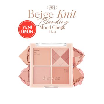 Dasique 04 Beige Knit Blending Mood Cheek