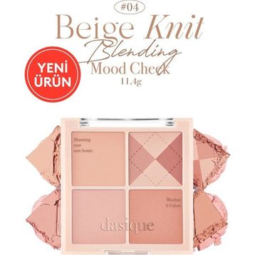 Dasique 04 Beige Knit Blending Mood Cheek