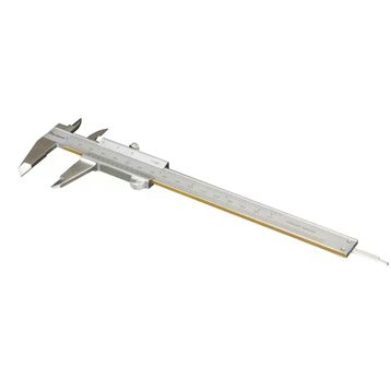 Dasqua 1801-0505 Kenarı Tin Kaplı 0.05x0-150 mm Mekanik Kumpas
