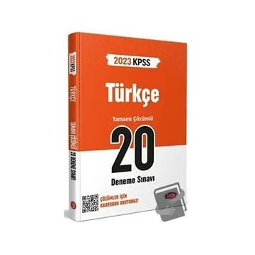 Data Yayınları 2024 KPSS Ultra Serisi Türkçe 20 Deneme Sınavı