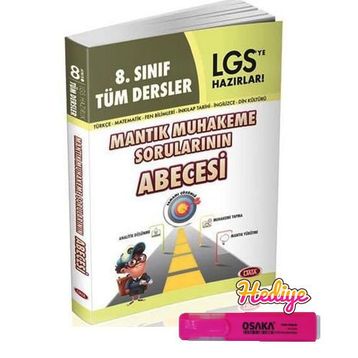 Data Yayınları 8. Sınıf LGS Tüm Dersler Mantık Muhakeme Sorularının Abecesi