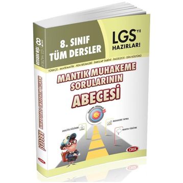 Data Yayınları 8. Sınıf LGS Tüm Dersler Mantık Muhakeme Sorularının Abecesi