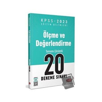 Data Yayınları KPSS Eğitim Bilimleri Ölçme ve Değerlendirme 20 Deneme Sınavı