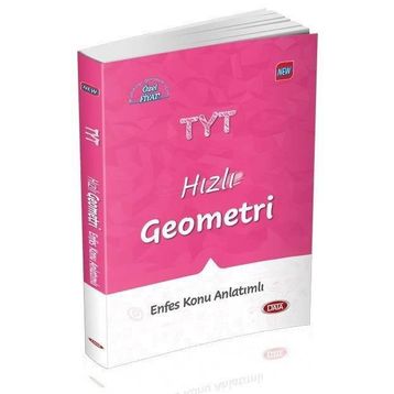 Data Yayınları TYT Hızlı Geometri Enfes Konu Anlatımlı