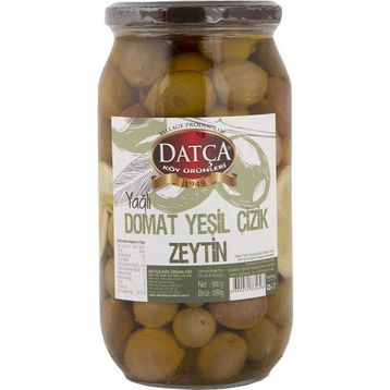 Datça Domat Yağlı Çizik 900 gr Yeşil Zeytin