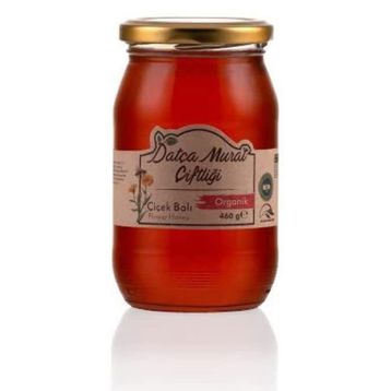 Datça Murat Çiftliği 460 gr Organik Çiçek Balı
