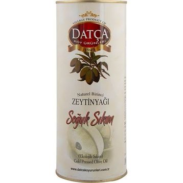 Datça Soğuk Sıkım Teneke 1 lt Zeytinyağı