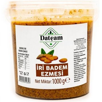 Datçam 1 kg Şekerli İri Badem Ezmesi