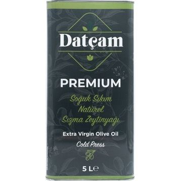 Datçam 5 lt Premium Soğuk Sıkım Zeytinyağı