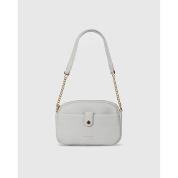 David Jones CM7320-2 - Krem Kadın Çapraz Çanta