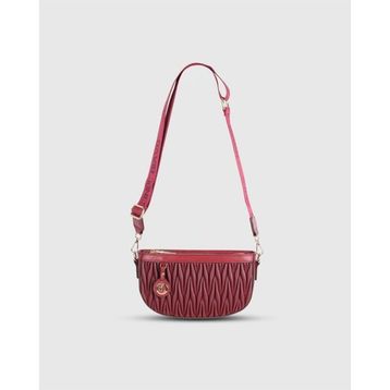David Jones DJ433 Bordo Kadın Çapraz Çanta