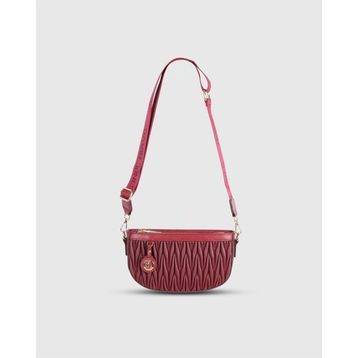 David Jones DJ433 Bordo Kadın Çapraz Çanta