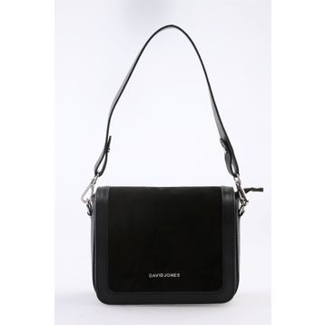 David Jones ED011 Siyah Kadın Postacı Çantası