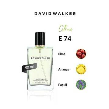 David Walker Parcorus E74 Ferah EDP 50 ml Citrus Erkek Parfümü