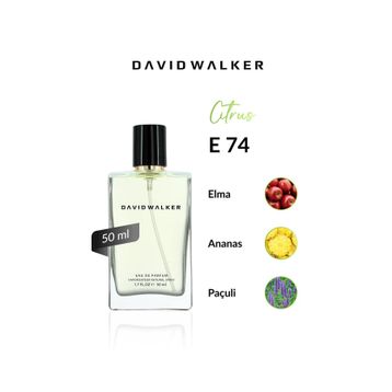 David Walker Parcorus E74 Ferah EDP 50 ml Citrus Erkek Parfümü