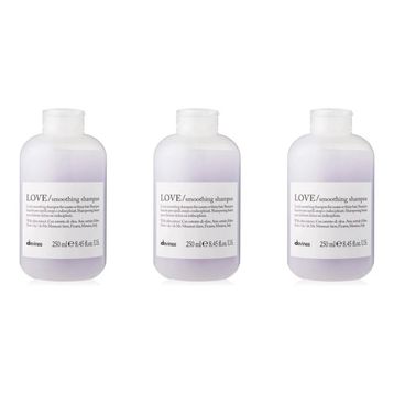 Davines 3x250 ml Love Smoothing Düzleştirici Şampuan