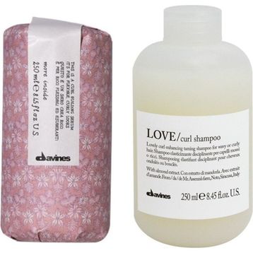 Davines Love Curl 250 ml Şampuan + Curl Building 250 ml Serum