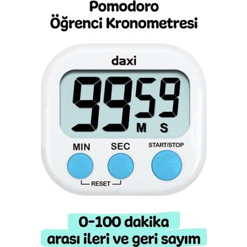 Daxi TX-100 Beyaz Kronometre