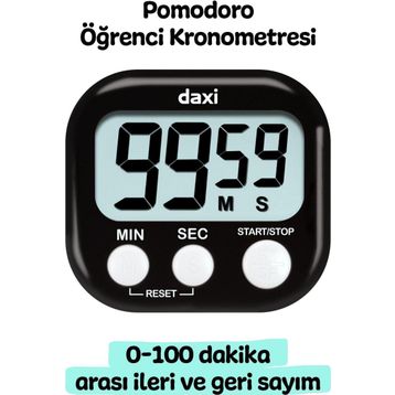 Daxi TX-100 Siyah Kronometre