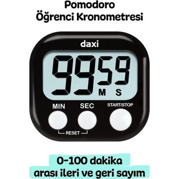Daxi TX-100 Siyah Kronometre