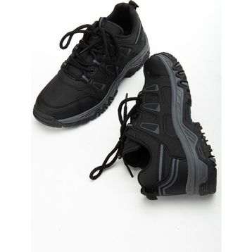 Daxtors D0538 Kısa Su Geçirmez Siyah Unisex Outdoor Trekking Ayakkabı