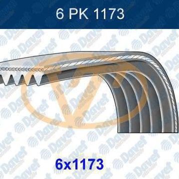 Dayco 6PK1025 Kanallı Kayış