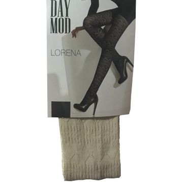 Daymod Lorena Micro File Desenli Kadın Külotlu Çorap