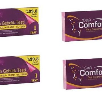 Days Comfort 5 Adet Erken Gebelik Testi