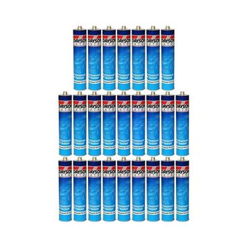 Dayson 25 Adet PU Beyaz 280 ml Silikon Yapıştırıcı Mastik