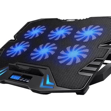 Daytona Dyt810 Soğutucu Fanlı Rgb Siyah Laptop Standı