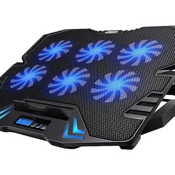 Daytona Dyt810 Soğutucu Fanlı Rgb Siyah Laptop Standı