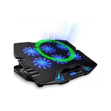 Daytona Dyt810 Soğutucu Fanlı Rgb Siyah Laptop Standı